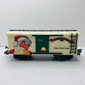 Nuovo Luminoso 1986 Babbo Natale Express Train Box Auto Scala G - Ricambio - Foto 1 di 12
