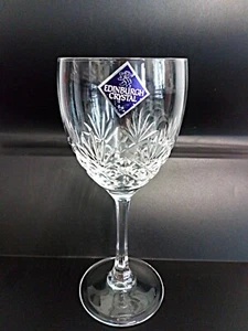 X 1 Edinburgh Crystal Wine Glass 250ml Signed to base - Picture 1 of 5