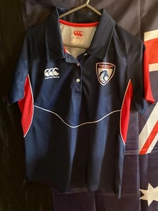 TOP: MUSTANGS CCC CANTERBURY BRISBANE METRO TOUCH ASOCIACIÓN TALLA 16 NIÑAS - Imagen 1 de 4