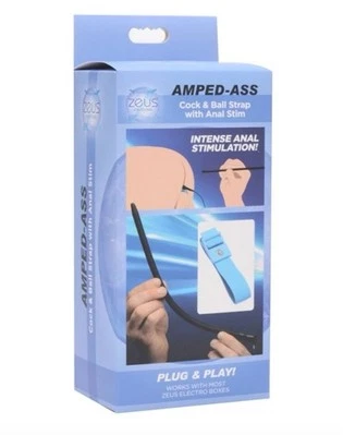 ZEUS-ELECTRO AMPED-ASS Correa Ajustable para Polla y Pelota y Estimulación Anal Foto 1 de 4