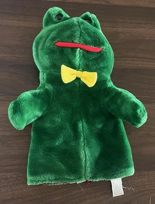 Frog and Prince Reversible Plush Hand Puppet Caltoy 12" Vintage - Image 1 of 4