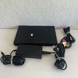 Sony PlayStation 2 PS2 Slim Console & Cords SCPH-70011 - No Controller - TESTED - Picture 1 of 9