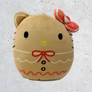 Peluche Squishmallow Kellytoy Sanrio Hello Kitty 7" Hello Kitty Gingerbread - Imagen 1 de 8