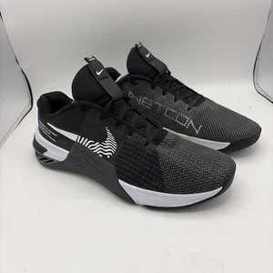 Nike Metcon 8 Dark Smoke Grey Men Sz 11.5 Workout Gym Shoes Lock Laces Running - Picture 1 of 17
