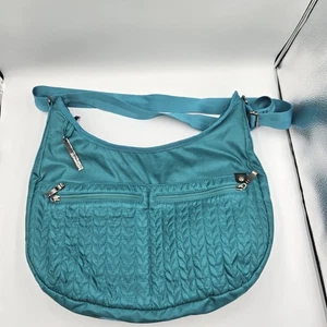 Sherpani Bree Le Crossbody Teal Quilted 15x11x4 - Picture 1 of 10