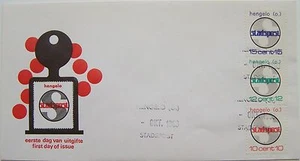 Stadspost Hengelo 1969 - FDC Vignet met extra stempel - Bild 1 von 1