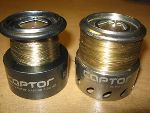 carp kinetcs captor 5000 spare spools for coarse fishing - Picture 1 of 2