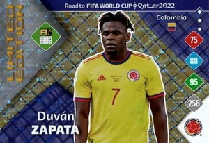 Panini Road to 2022 Qatar World Cup Fußball Limited Edition Duvan Zapata - Bild 1 von 1