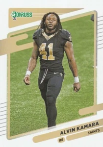 2021 Donruss Football Alvin Kamara #94 Saints No Helmet - Picture 1 of 2