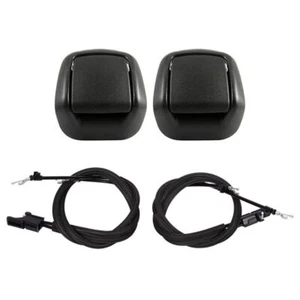 Für Ford Fiesta 01-10 Seilzug Sitz Lehnenentriegelung LINKS RECHTS + Taste SET - Bild 1 von 7