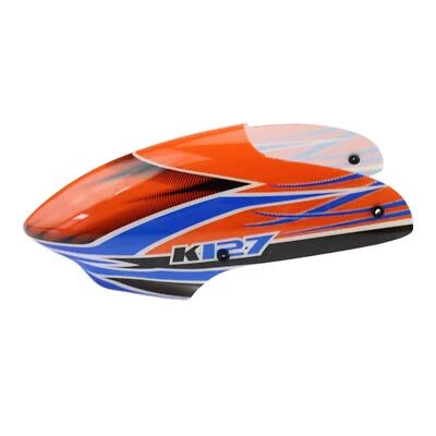 RC Helicopter Spare Canopy Head Cover Shell for WLtoys XK K127 Accessories - Image 1 of 4