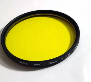 Genuine Hoya 72mm HMC Yellow Y K2 #K2 K-2 k 2 Glass Lens Filter 72 mm Multi coat - Picture 1 of 9