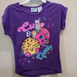 Shopkins T Shirt Size Kids Medium (7-8) - Girls - New With Tags - Picture 1 of 4