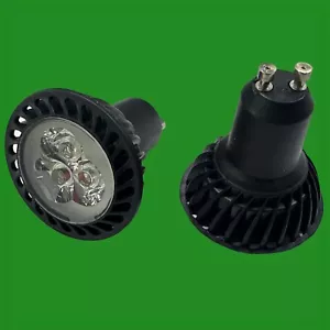 4x 3W LED GU10 Spot Light Reflector Bulbs 4000K Cool White Instant On Lamps - Picture 1 of 4