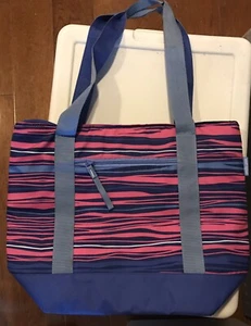 Large Insulated Tote Bag-Cooler-Picnic-Lunch - Picture 1 of 2