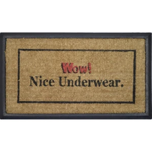 Solemate Stylish Durable Outdoor Nice Underwear 40x70cm Themed Front Doormat - Picture 1 of 1