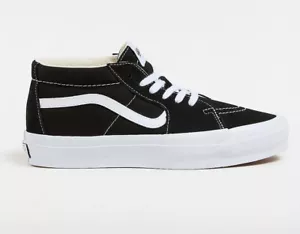 Vans Premium SK8-Mid 83 Herren Sneaker - Leder Schwarz Weiß - Skateboard Schuhe - Bild 1 von 4
