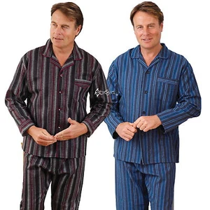 Mens Champion Kingston Brushed Cotton Pyjama Set Sizes S up to 5XL Winceyette - Picture 1 of 5