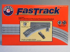 LIONEL FASTRACK 036 REMOTE/COMMAND SWITCH LEFT HAND o gauge train 6-81947 NEW