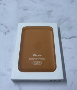 Apple Leather Wallet with MagSafe for iPhone 12/13 Series - Golden Brown