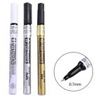 3 Pack Permanent Oil Based Paint Marker Pens 0.7/1/2mm Tip Waterproof for Child
