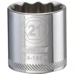 Dewalt DWMT74186B DWMT 3/8 DR 12PT SKT 21MM ¡3 piezas! Nuevo - Imagen 1 de 1
