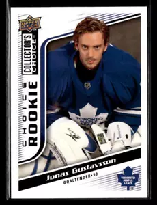 2009-10 Collector's Choice #296 Jonas Gustavsson - Picture 1 of 2