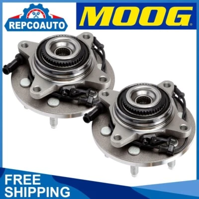 Par de bujes de cojinete de rueda delantera para Ford Explorer Mercury Mountaineer 02-05 5 orejetas Foto 1 de 4