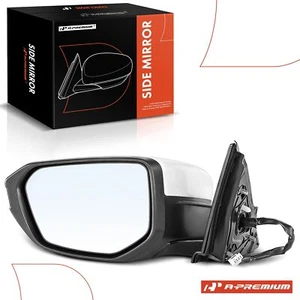 Espejo retrovisor eléctrico blanco A-Premium con 3 pines izquierdo para Honda Civic 2016-2021 1,5 L 2,0 L - Imagen 1 de 8