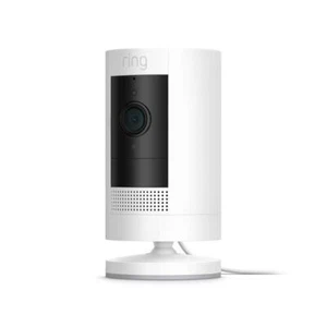 Ring Stick Up Security Cam Plugin 3rd Gen HD Indoor Outdoor Wireless 2 way White - Picture 1 of 13