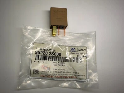 GENUINE OEM KIA HYUNDAI 4 BLADE 12V 35A RELAY OMRON BROWN 95220-2S000 - Image 1 of 4