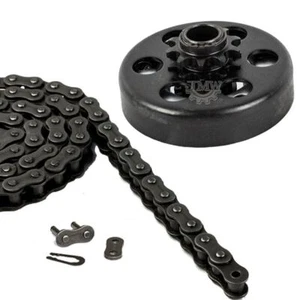 Centrifugal Go Kart Clutch 3/4" Bore 12T with #35 Chain 5ft with 1 Master Link - Foto 1 di 1