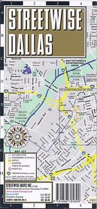 Map of Dallas, Texas, TX, City Center , by Streetwise Maps