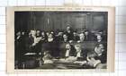 1903 Photo Of The Humbert Trial Taken In Court, M Labori Speech For Defence