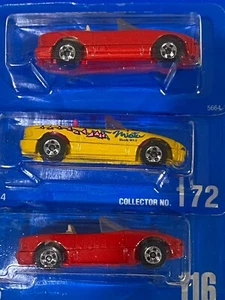 Hot Wheels Mazda MX-5 Miata - 3 car set - Picture 1 of 10