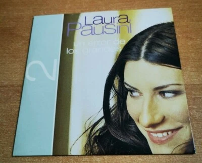 LAURA PAUSINI Un error de los grandes RARE SPANISH PROMO CD SINGLE UNIQUE COVER - Image 1 of 2