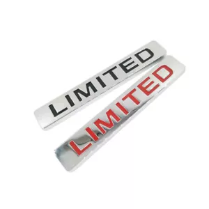 Limited Edition Badge Car Trunk Fender Emblem 3D Metal Chrome Badge Sticker - Bild 1 von 13