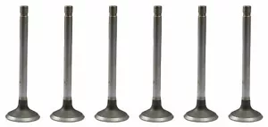 Set of Six (6) OEM Exhaust (STD) Valves Fits GM 3.8L V6 3800cc/231cid 1988-1995 - Picture 1 of 4