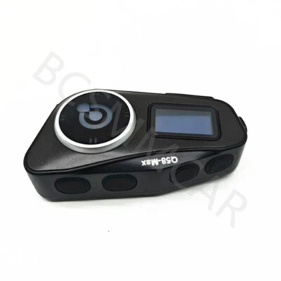 LCD Display Motorcycle Helmet Bluetooth Headset Intercom Waterproof TF Card Play - Image 1 of 4