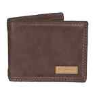 Columbia Light Capacity Wallet RIFD Secure Magnetic Hard Case Brown