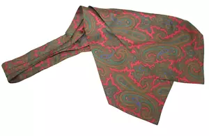 MODAITALIA ascot silk tie F77567 Made in Italy - Picture 1 of 3