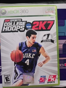 College Hoops 2K7 (Xbox 360) Light Scratches Shown In Pics CIB - Picture 1 of 6
