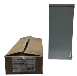 ABB THQMV150NRE 150 Amp 1PH 3W 240V Enclosed Circuit Breaker Disconnect - Foto 1 di 12