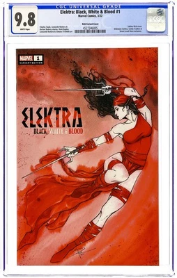 Elektra Black White and Blood 1ILLUMINATI.A CGC 9.8 2022 4527346005 - Image 1 of 2