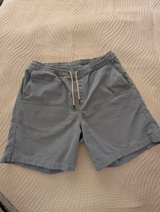 Quicksilver Waterman Cord Shorts Kollektion Herren Large Strand Surfer blau - Bild 1 von 7