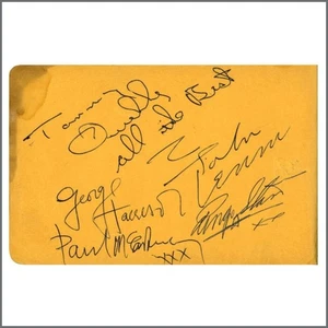 The Beatles Weston-Super-Mare 1963 Autographs (UK) - Picture 1 of 1