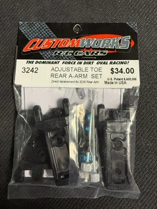 CUSTOMWORKS-3242-ADJUSTABLE TOE REAT A-ARM SET - Picture 1 of 1