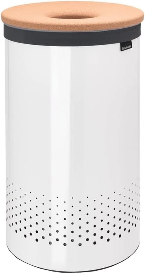 Cestino portabiancheria Brabantia 60 l bianco, acciaio inossidabile - Immagine 1 di 4