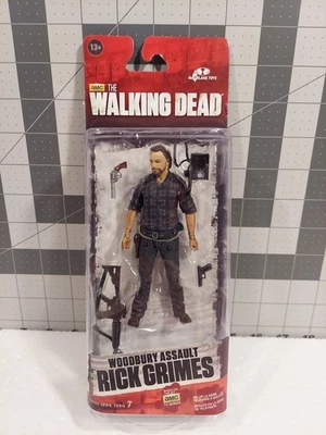 AMC The Walking Dead 5” Woodbury Assault Rick Grimes Serie 7 Juguetes Mcfarlane NUEVO Foto 1 de 2