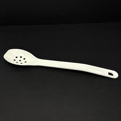 Vintage Rubbermaid 1974 Slotted Spoon Nylon Utensil Off White - Image 1 of 4
